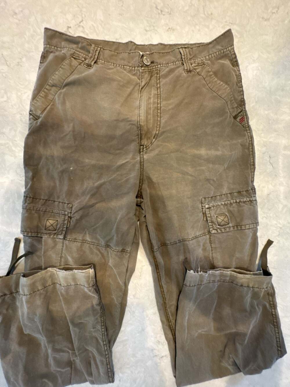 Urban Outfitters BDG Cargo Pants perfectly worn slouchy cool 34 waist